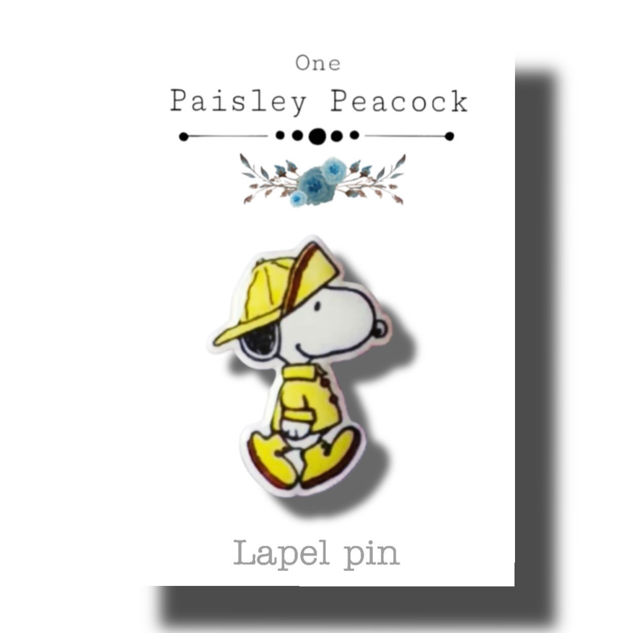 Snoopy Woodstock Raincoat Jewelry