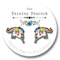 Rainbow Brite stud earrings