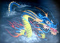 Airbrushed art- Dragon