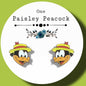 Buzzy inspired stud earrings