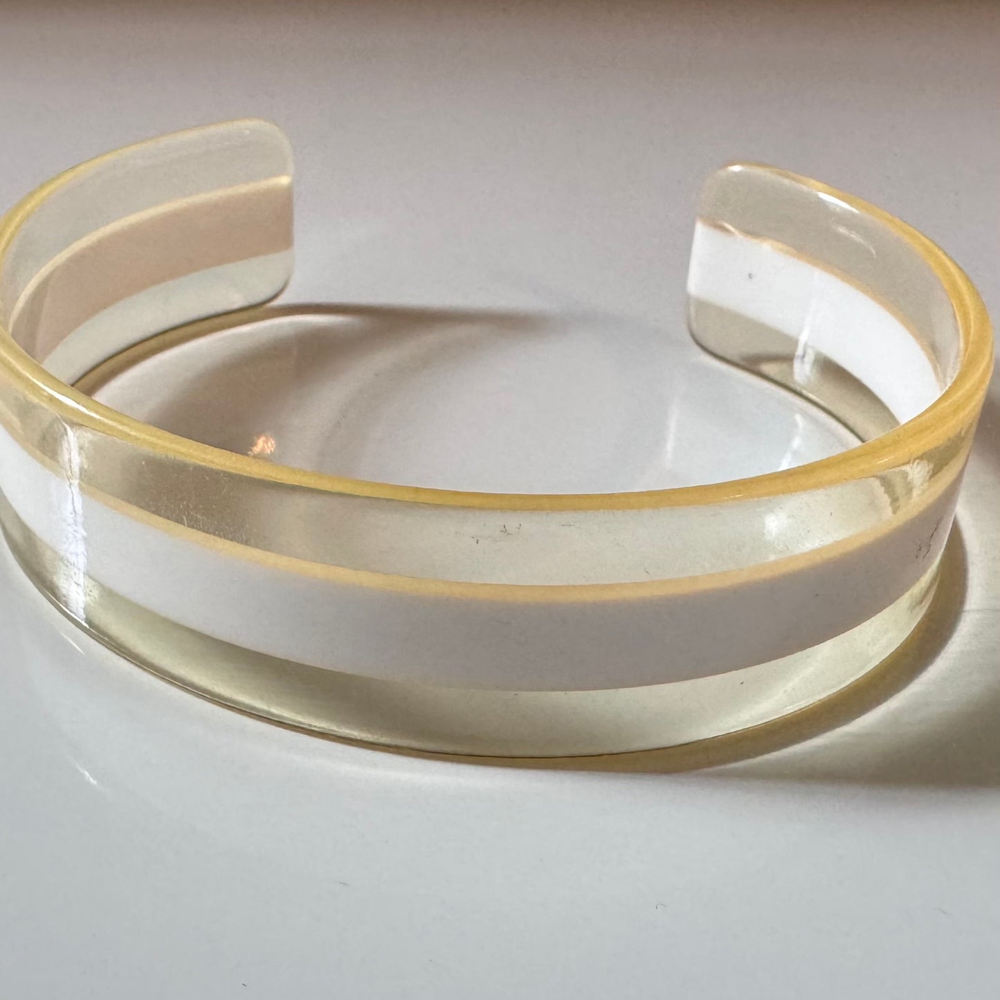 Open Cuff Bangle Bracelet 80’s inspired