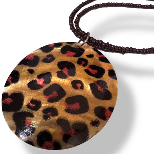 Shell & Seed Bead necklace set