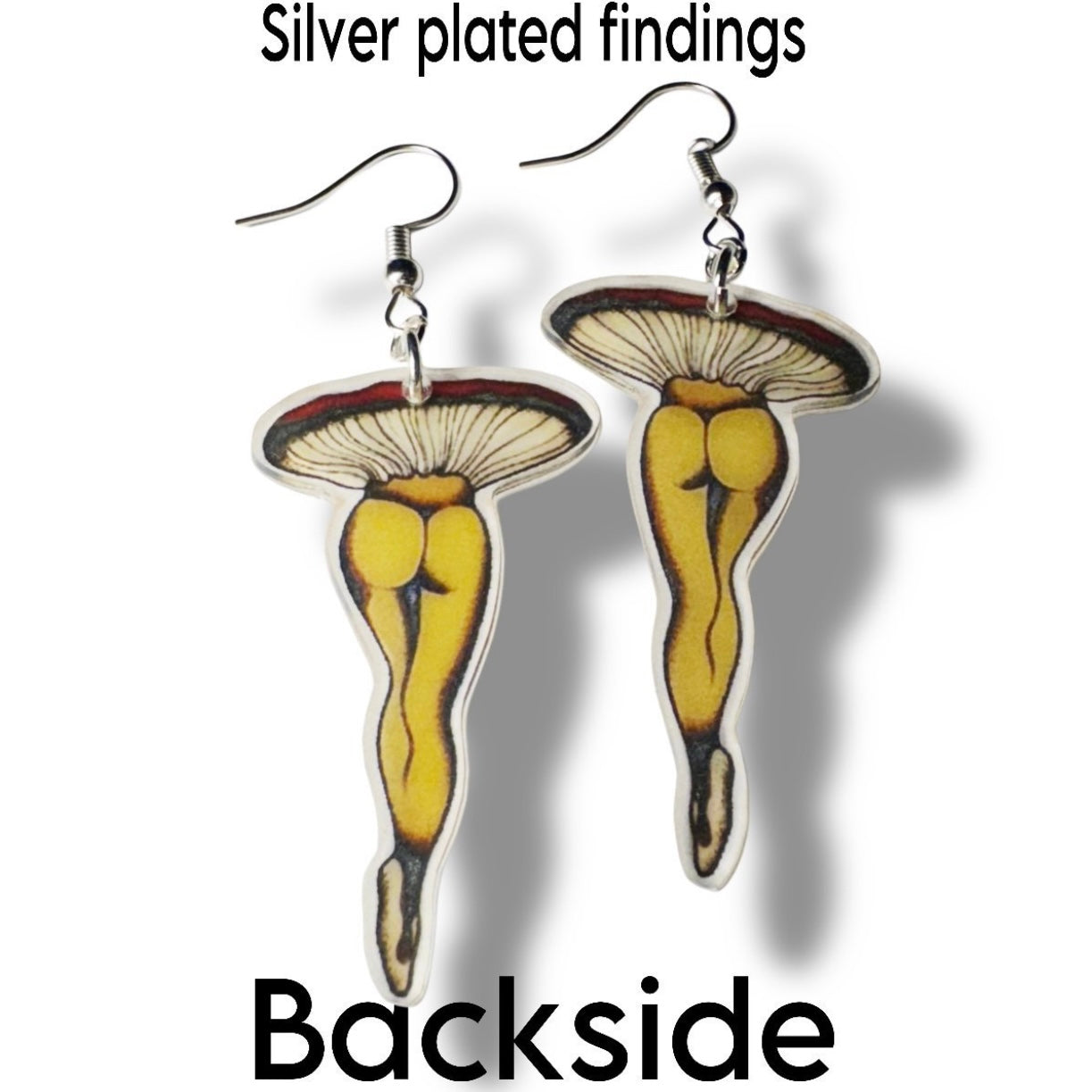 Mushroom Dangle Earrings