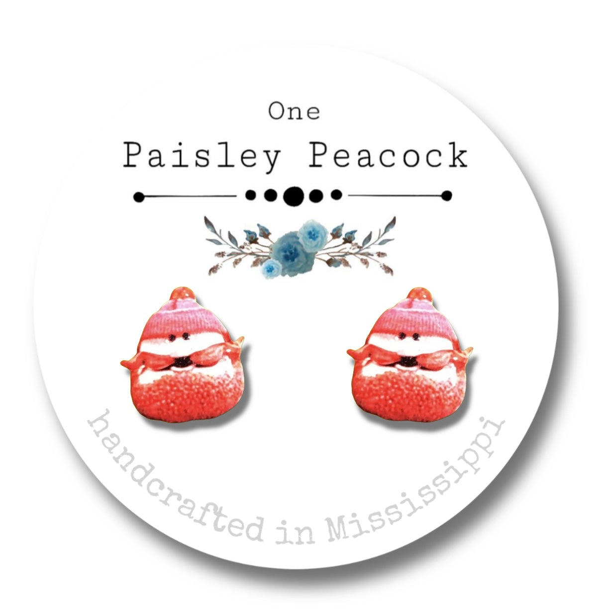 Retro Christmas cartoon movie earrings