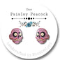 Zombies stud earrings