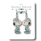 Dangle Earrings-snoopy nurse