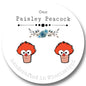 Muppet Babies Sesame Street stud earrings