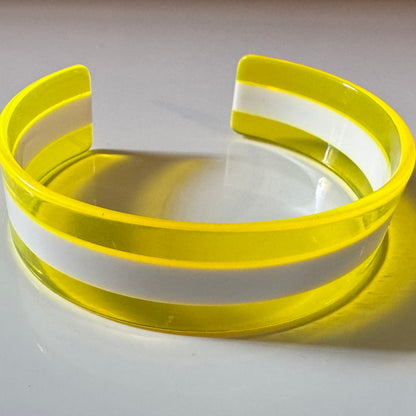 Open Cuff Bangle Bracelet 80’s inspired