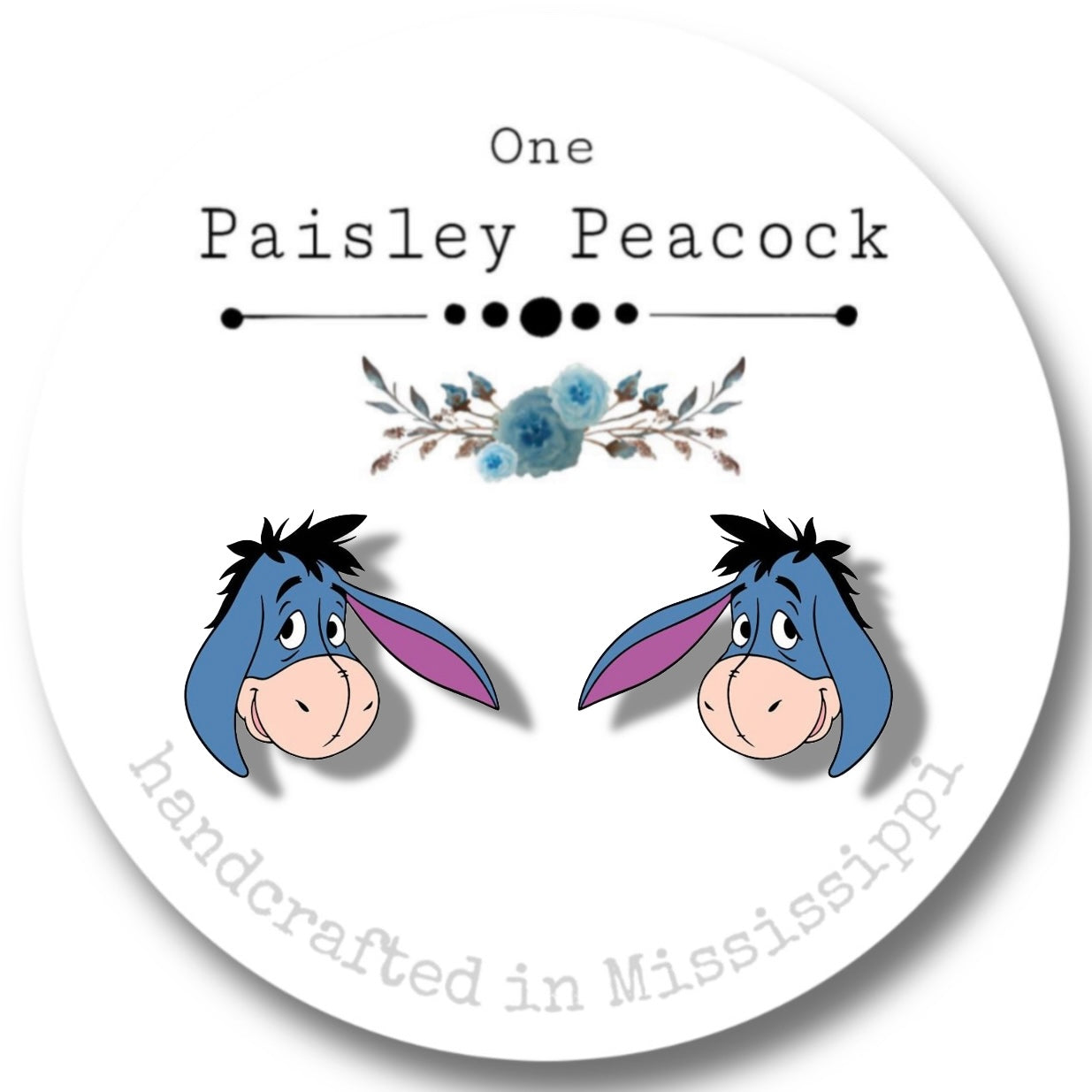 Winnie the Pooh stud earrings