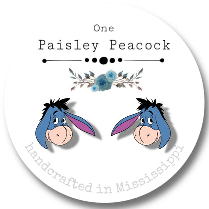 Winnie the Pooh stud earrings