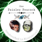 Bride of Frankenstein color handmade stud earrings Halloween