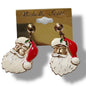 Christmas stud post dangle earrings