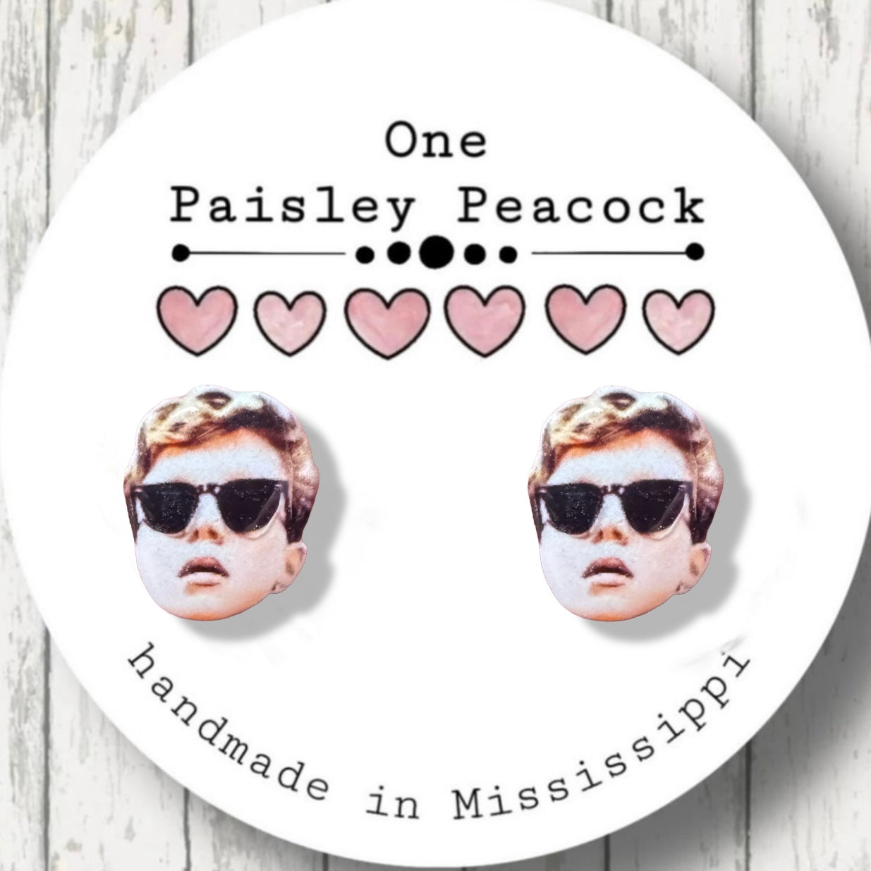 Celebrity earrings-Brian inspired Breakfast Club