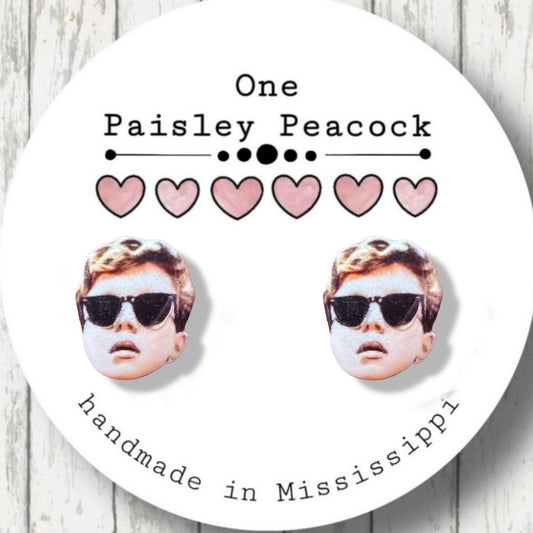 Celebrity earrings-Brian inspired Breakfast Club