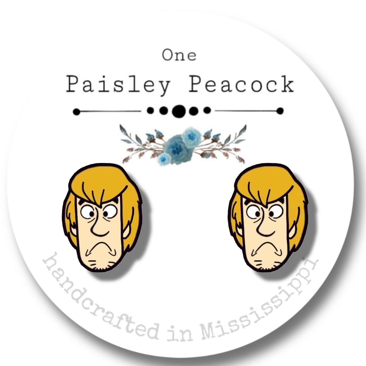 Scooby Doo Stud Earrings