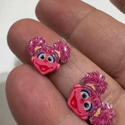 Muppets stud earrings