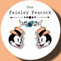 Boss cartoon inspired earrings