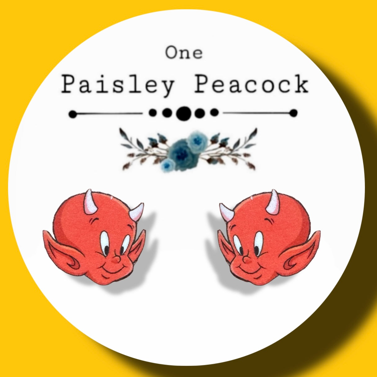 Little Devil Stud Earrings