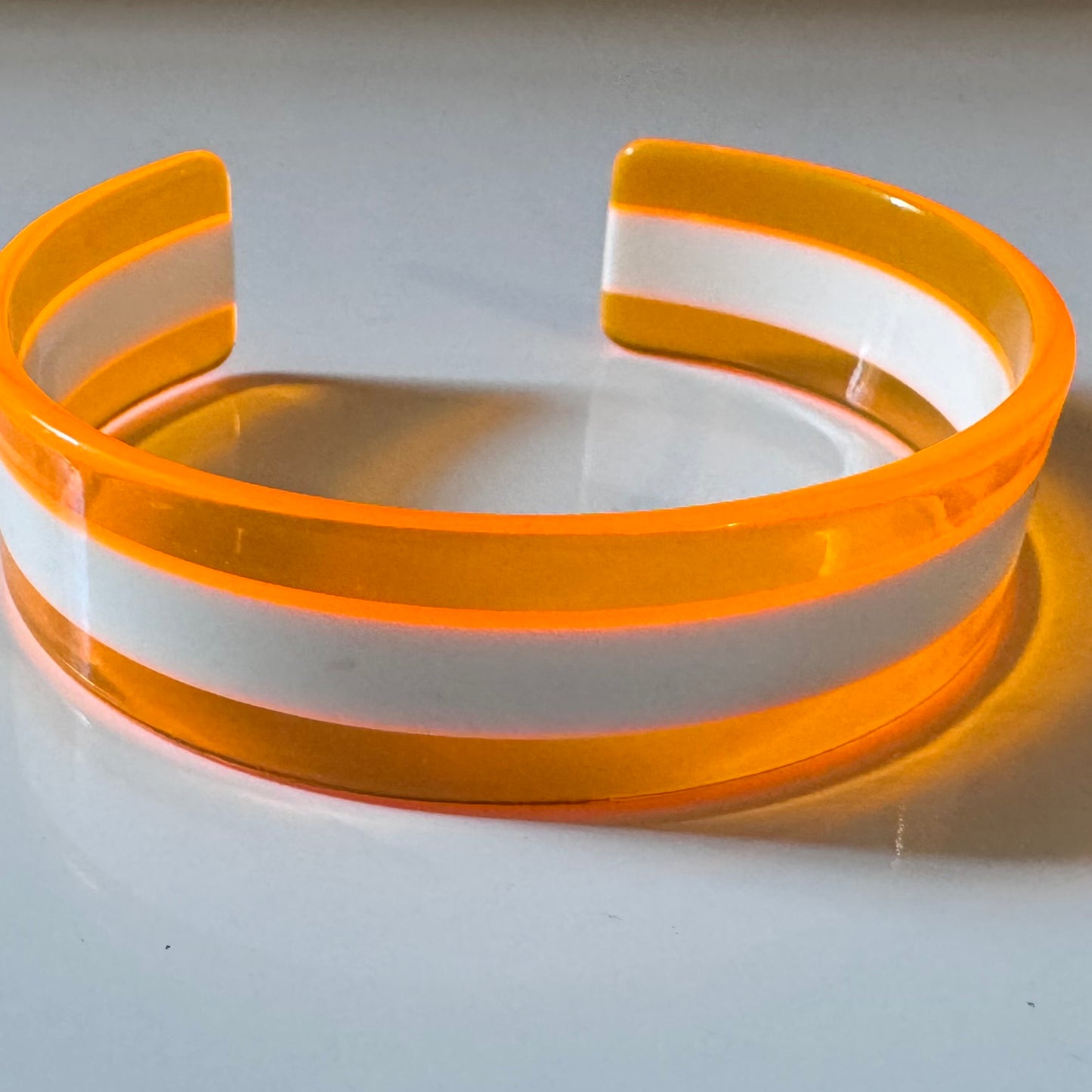 Open Cuff Bangle Bracelet 80’s inspired