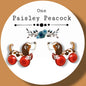 Toy Snoopy pull along stud earrings vintage inspired