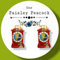 Toy Clock stud earrings Fisher Price inspired handmade