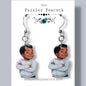 Arnold dangle earrings Gary Coleman inspired