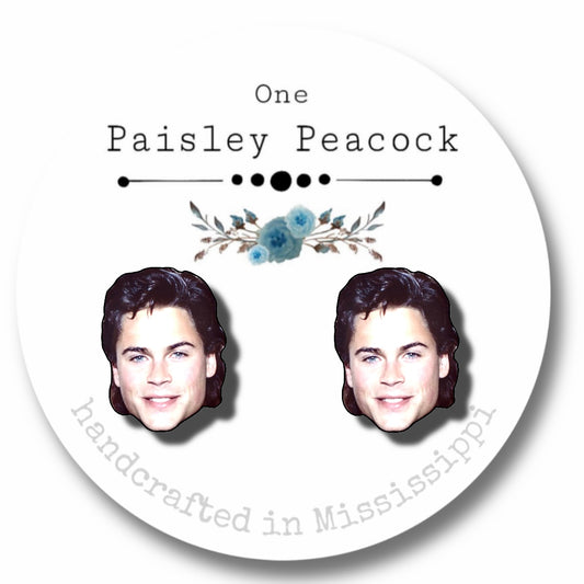 Celebrity earrings- Rob Lowe