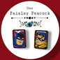 Batman & Robin Inspired stud earrings