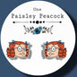 Margaret inspired earrings Dennis the Menace