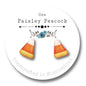 Stud earrings- candy corn