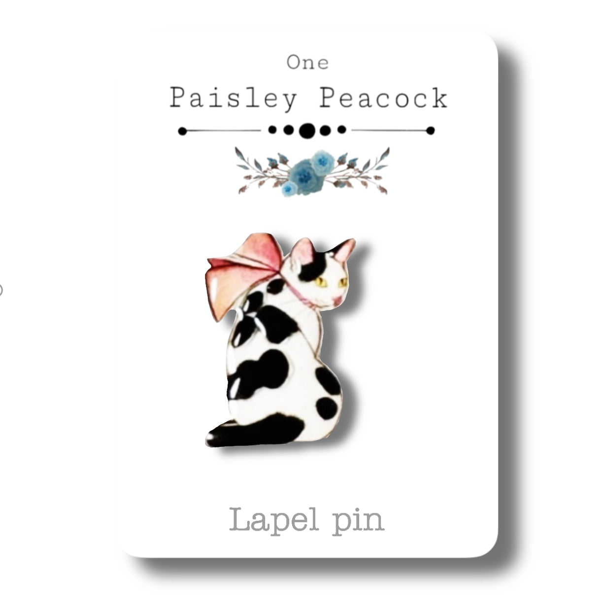 Your choice- tuxedo cat jewelry