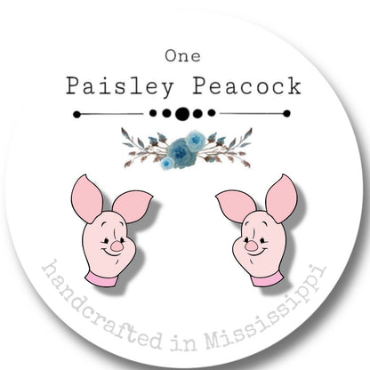 Winnie the Pooh stud earrings