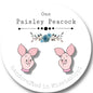 Winnie the Pooh stud earrings