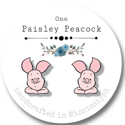 Winnie the Pooh stud earrings