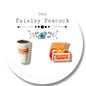 Drink stud earrings
