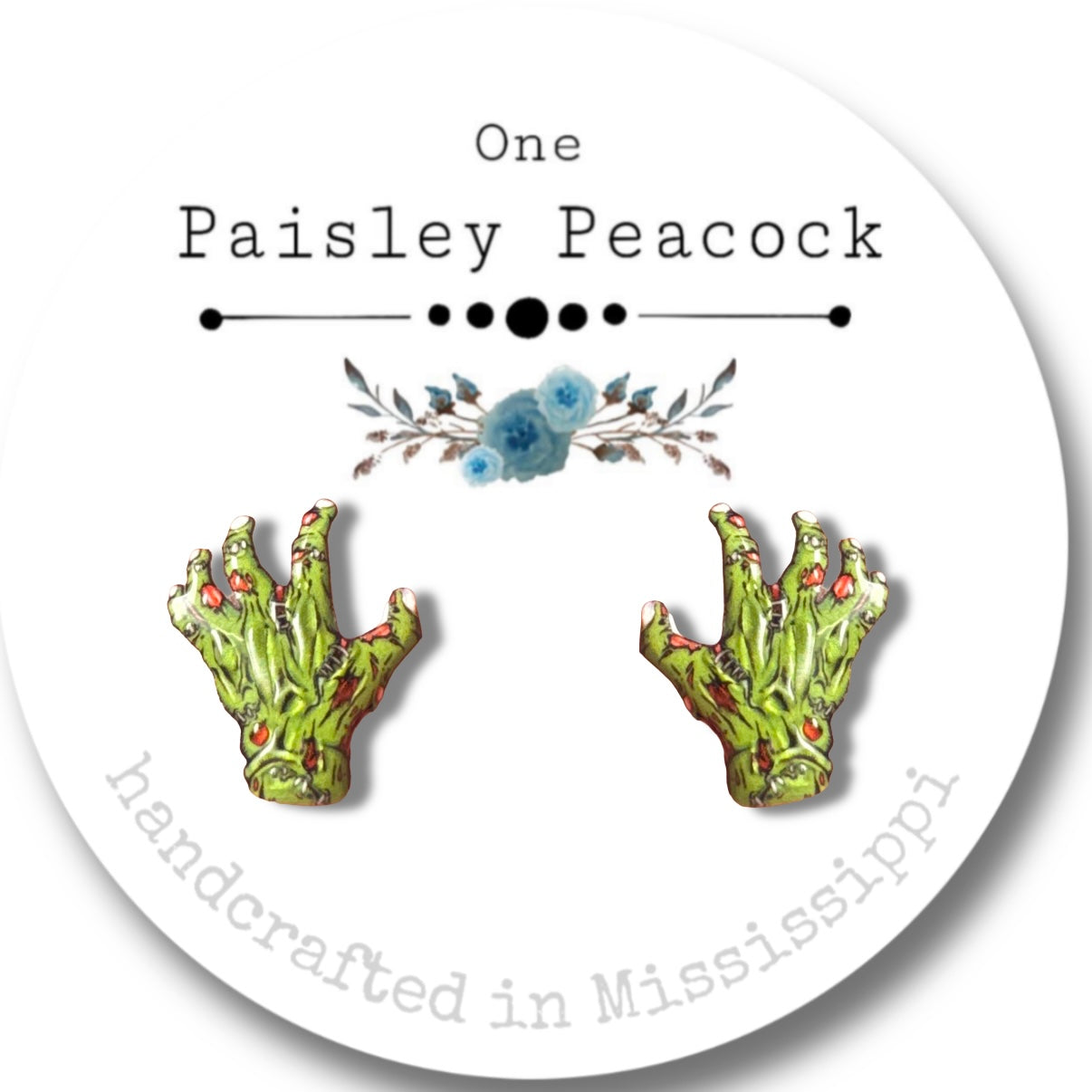 Zombies stud earrings