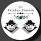 Boris Badenov inspired stud earrings handmade Dudley Do Right