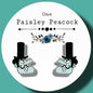 Snidley whiplash inspired stud earrings handmade Dudley Do Right