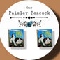 Golden Books Inspired Pokey handmade stud earrings