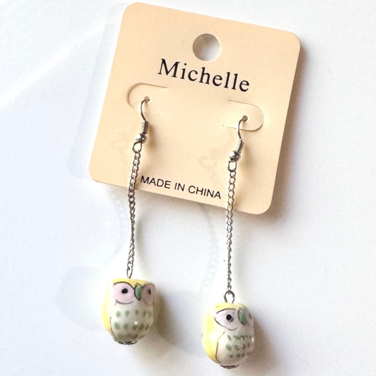 Owl Dangle Earrings