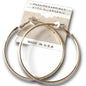 Dangle Earrings- Gold plated hoops