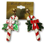 Christmas stud post dangle earrings