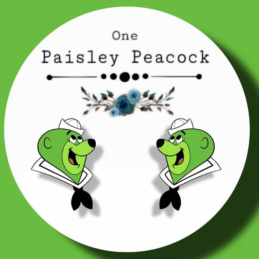 Sneezly Seal stud earrings