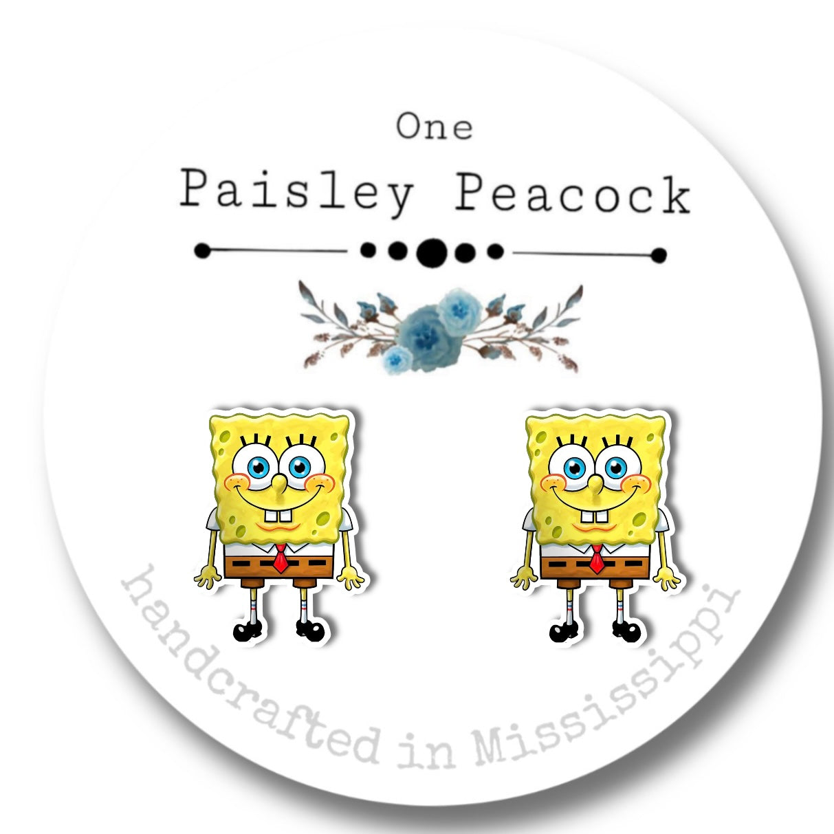 SpongeBob Stud Earrings
