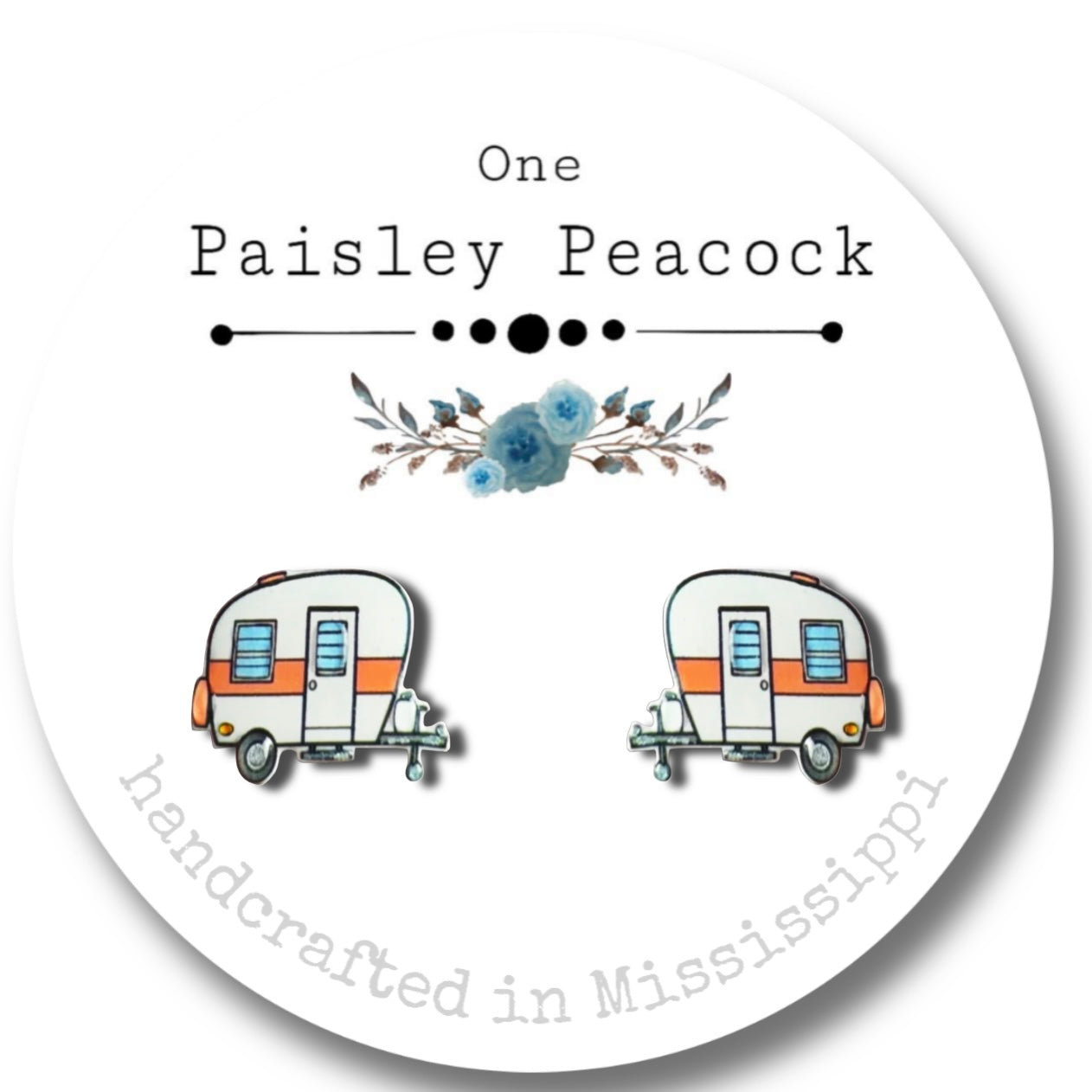 Stud Earrings-camper