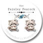 Stuffed animal inspired stud earrings