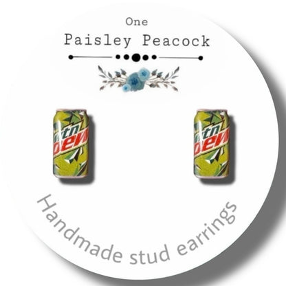 Drink stud earrings