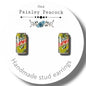 Drink stud earrings
