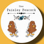 Henery Hawk stud earrings