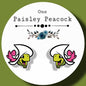 Touche Turtle inspired earrings
